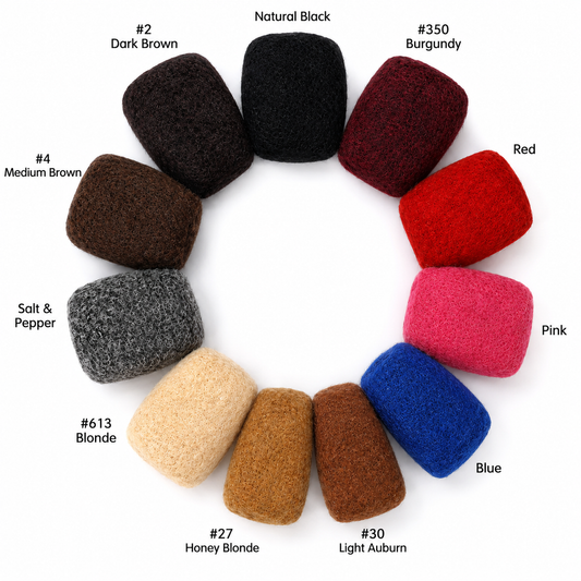 4C Afro Kinky Bulk Human Hair for Locs, Braids & Twists