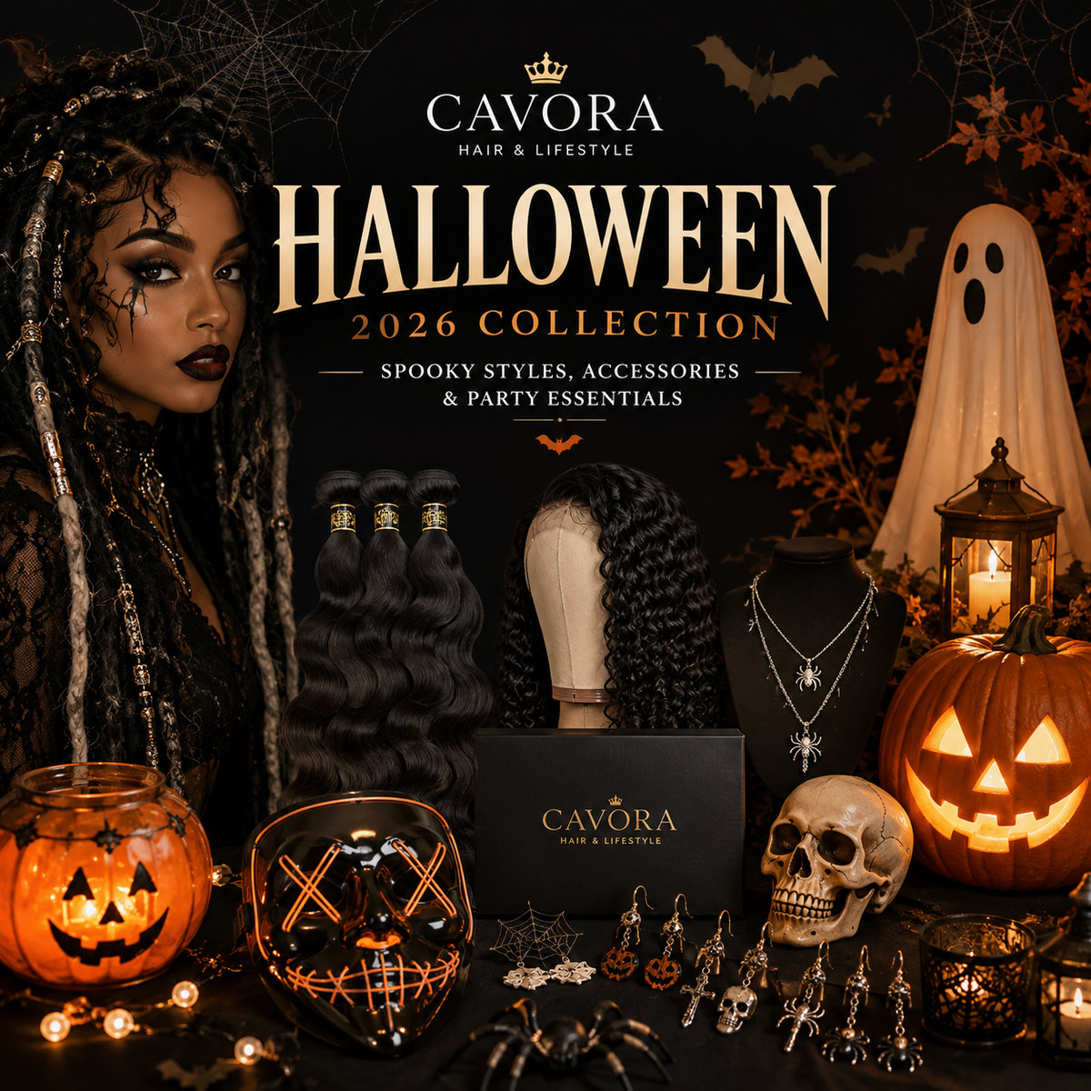 Halloween 2026 | Spooky Hair, Accessories & Party Essentials