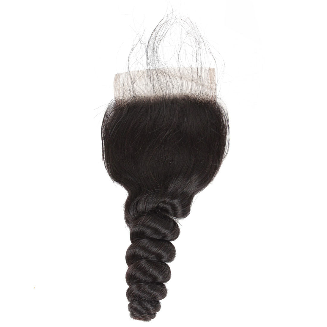 Loose Wave 4x4 lace frontal human hair
