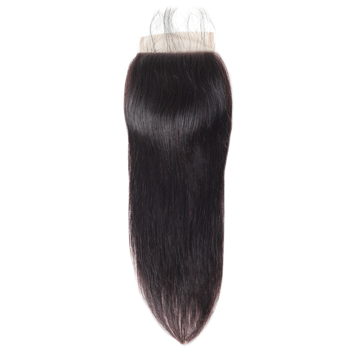 Straight 4x4 lace frontal human hair