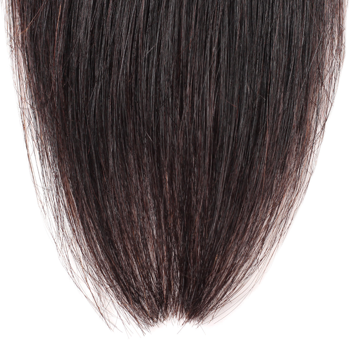 Straight 4x4 lace frontal hair detail
