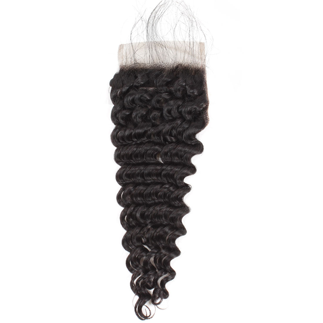Deep Wave 4x4 lace frontal human hair
