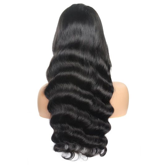Loose Wave machine-made human hair wig