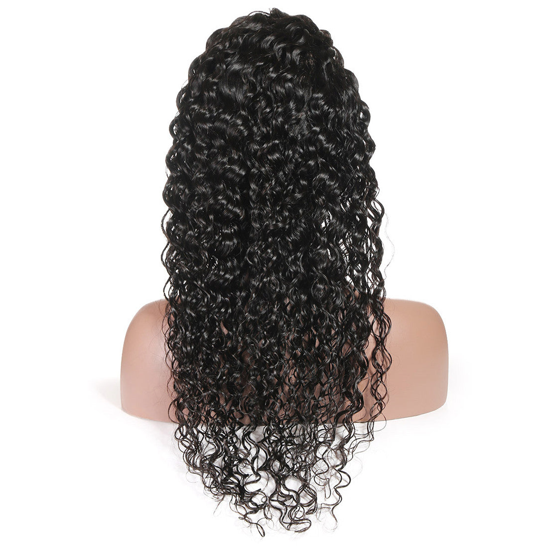 Water Wave machine-made human hair wig