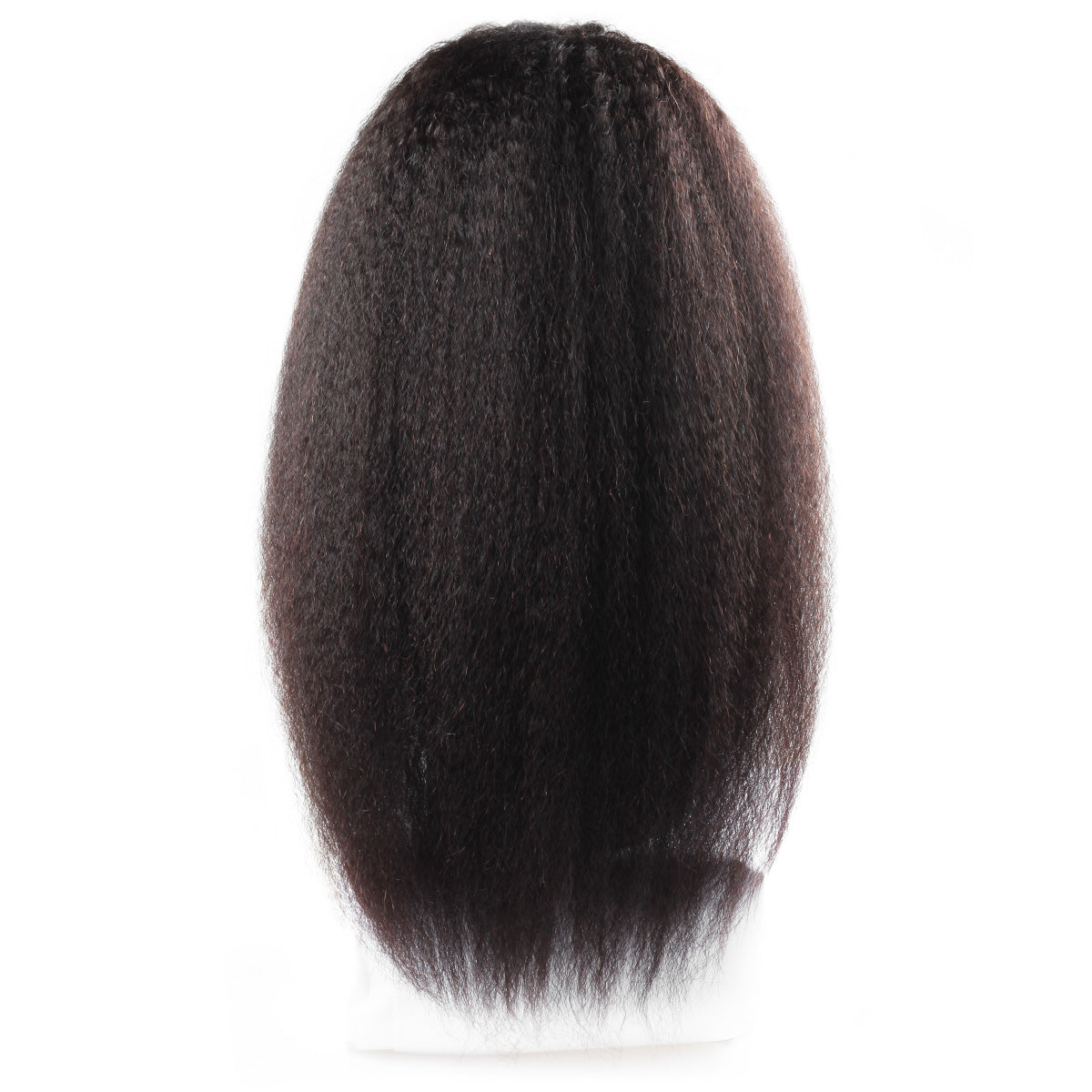 Yaki machine-made human hair wig