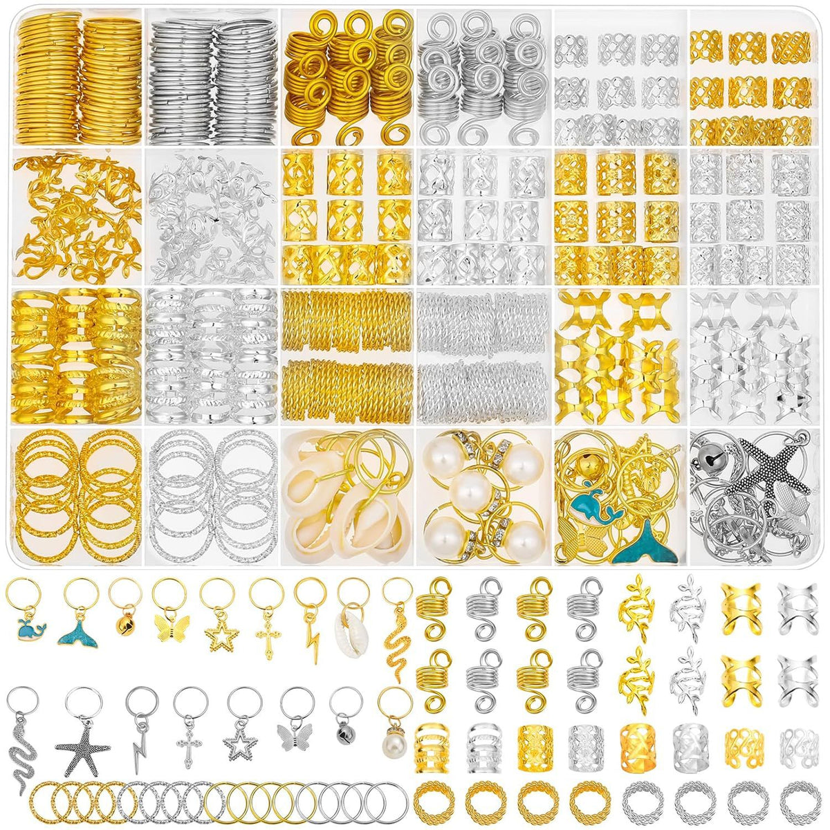 cavora Loc Charms & Jewelry Sets - 305pc Mixed Jewelry Set 04