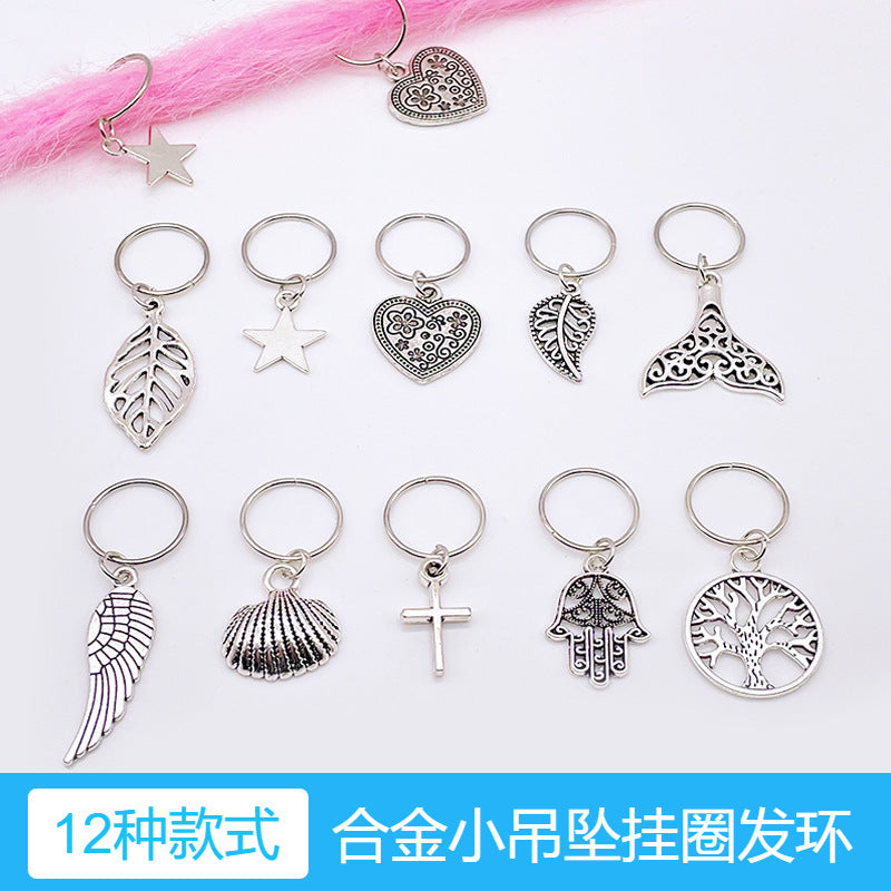 cavora Metal Loc Cuffs & Rings - Loc Jewelry Style 08