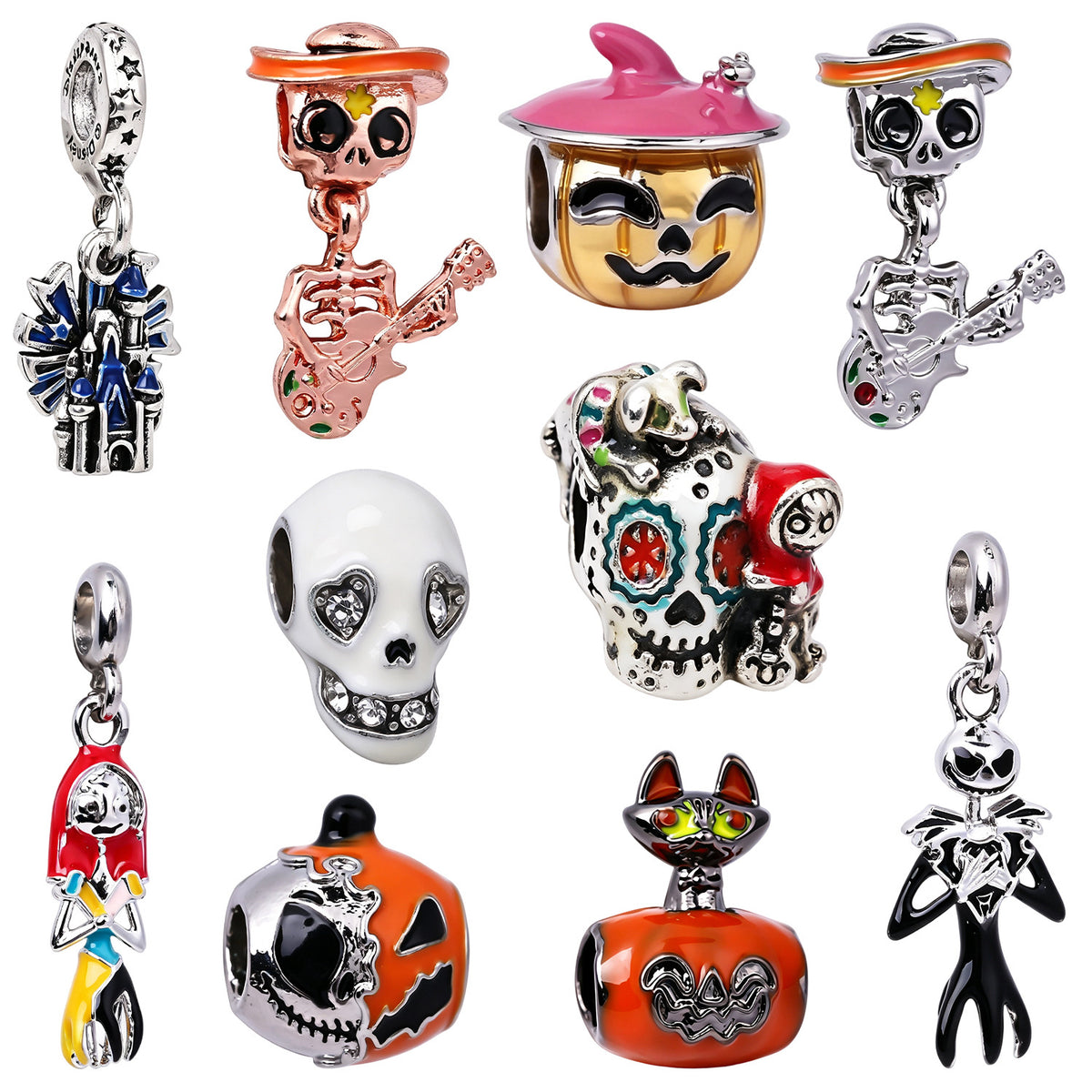 cavora Halloween Loc Beads & Charms - Halloween Design 04