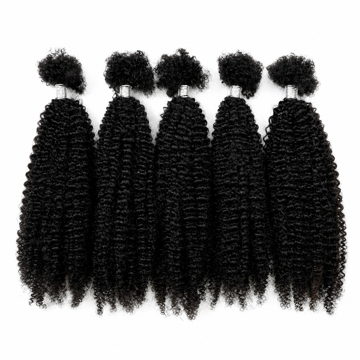 Afro Kinky 4C Human Hair for Loc Extensions