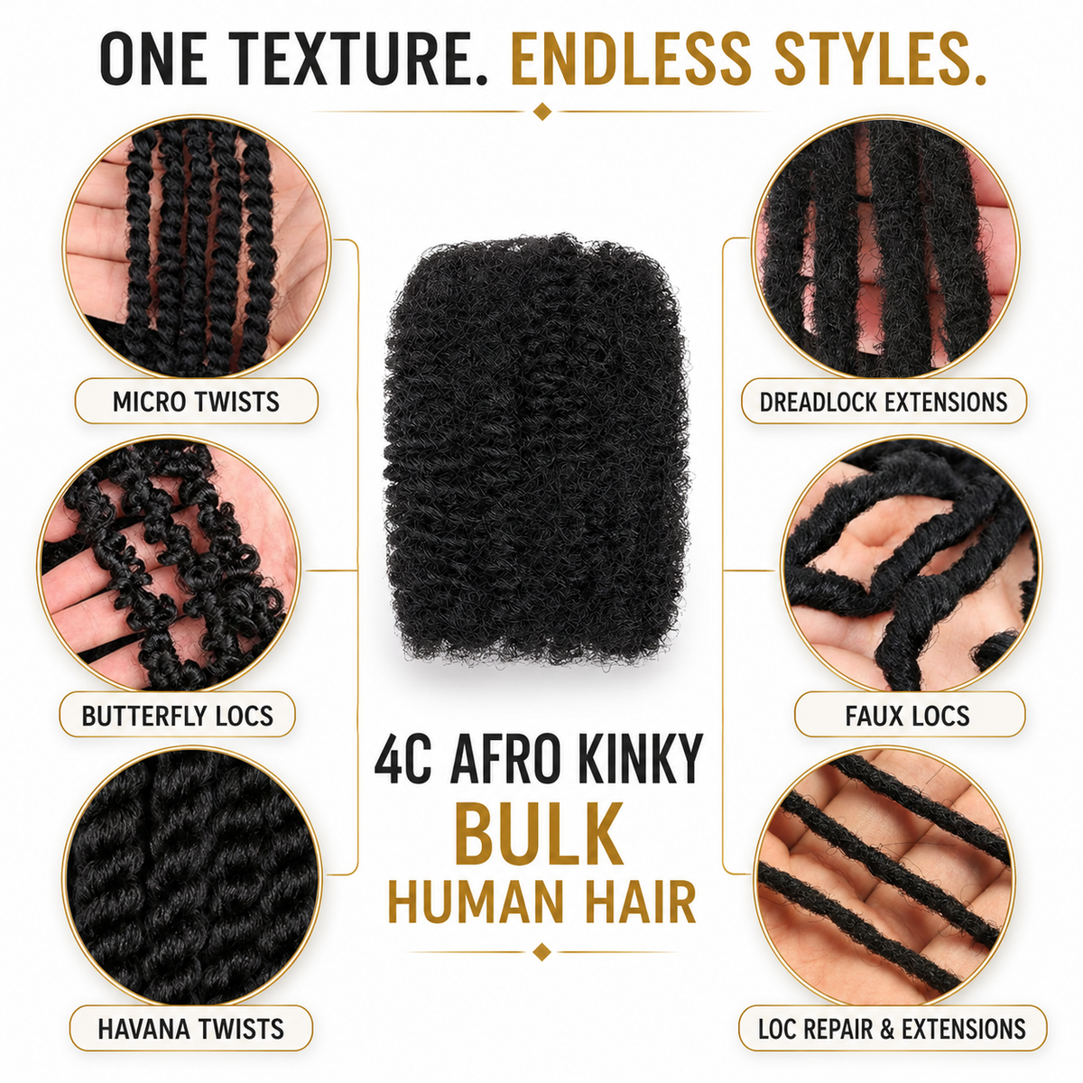 hair bulk for loc