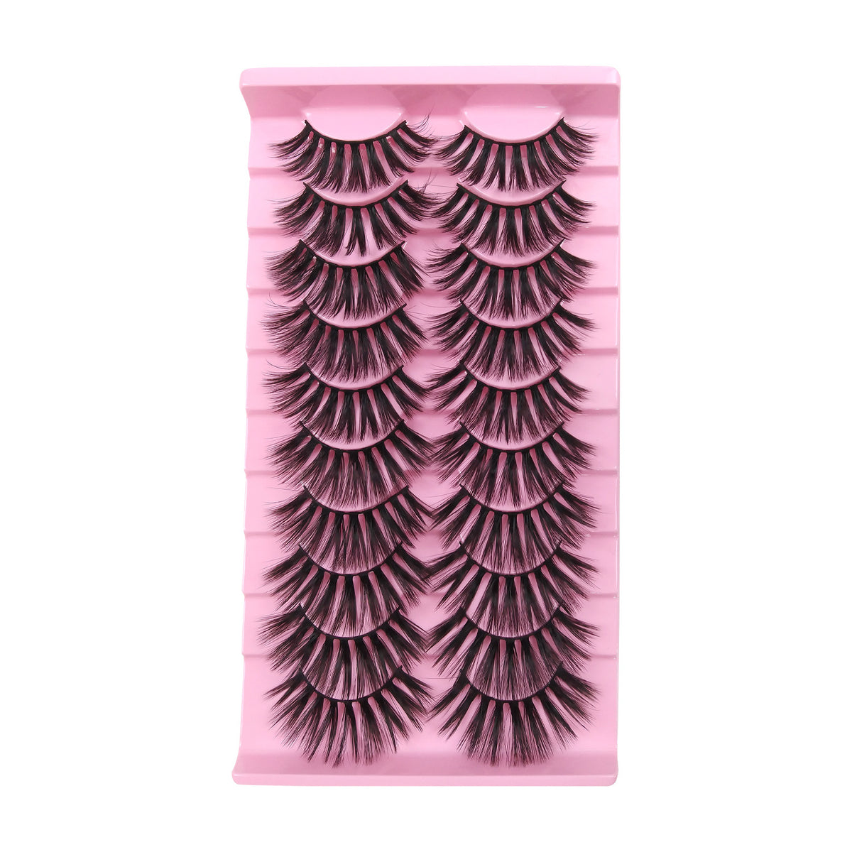 Black 3D false eyelashes for makeup