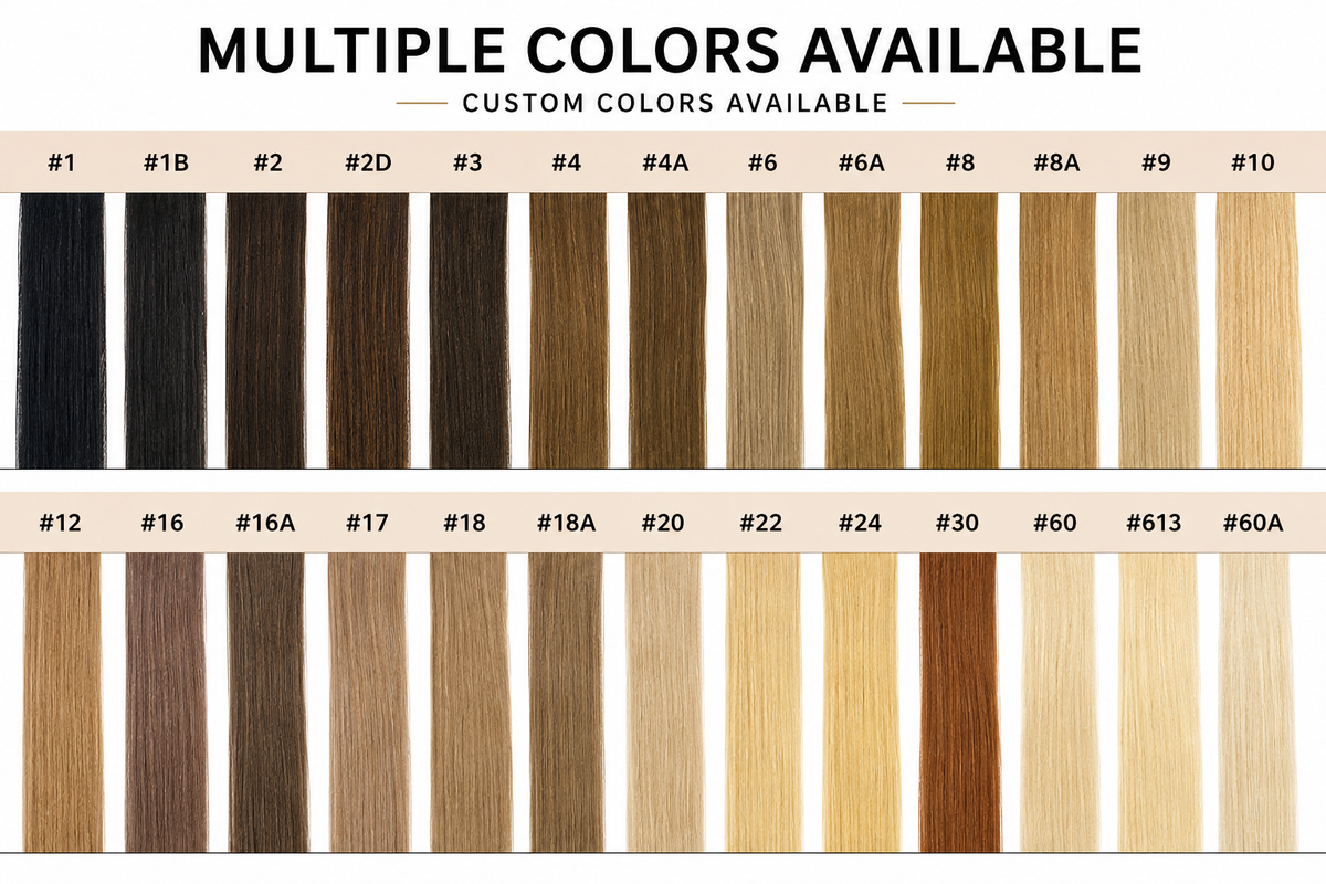 bulk hair color list