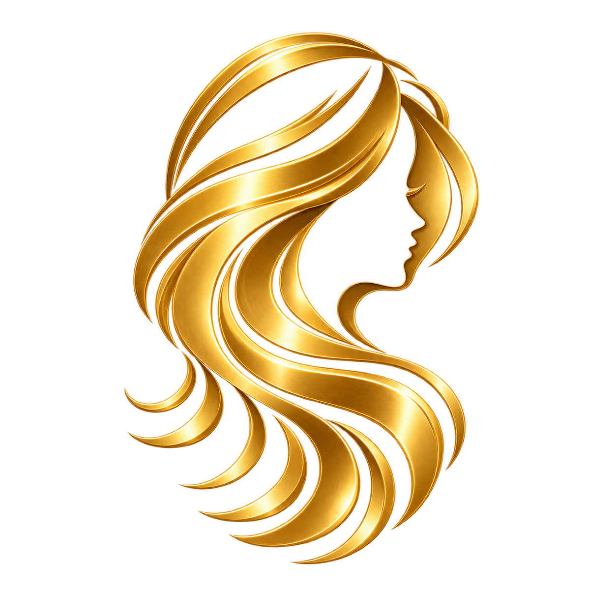 100% human hair quality assurance icon