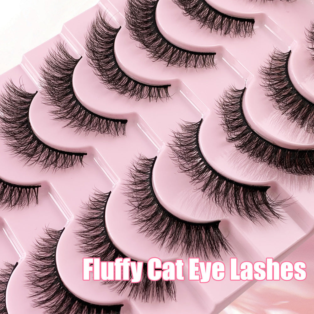Full strip false lashes for women