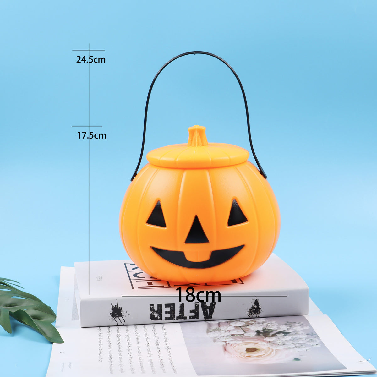glowing pumpkin Halloween party decoration