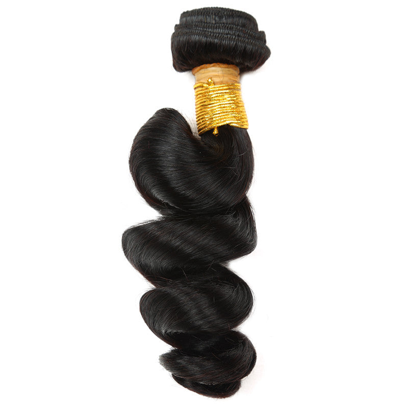 CAVORA Natural Black Human Hair Bundles 1 Piece