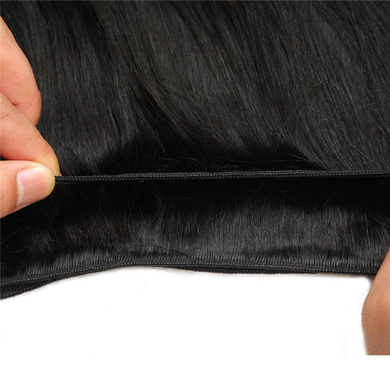 CAVORA Natural Black Human Hair Bundles 1 Piece