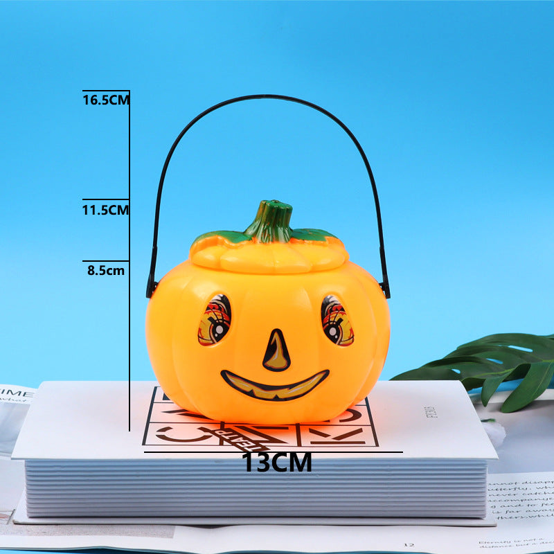 glowing Halloween pumpkin ornament for home decor