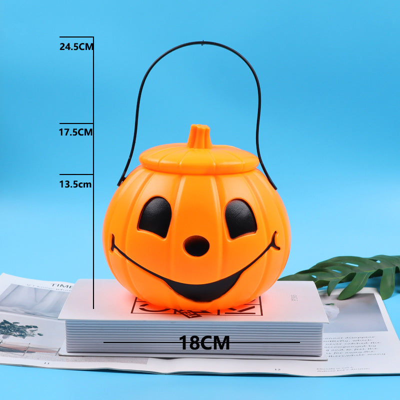 hand-crank pumpkin light for Halloween parties