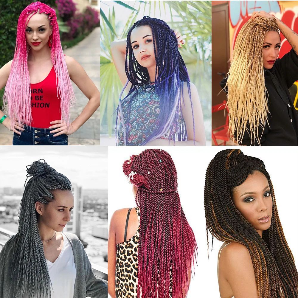 Factory wholesale synthetic twist braids and faux locs