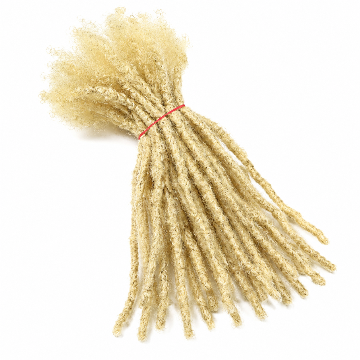 CAVORA Interlocs Human Hair Locs Extensions Dreadlocks – 20 PCS