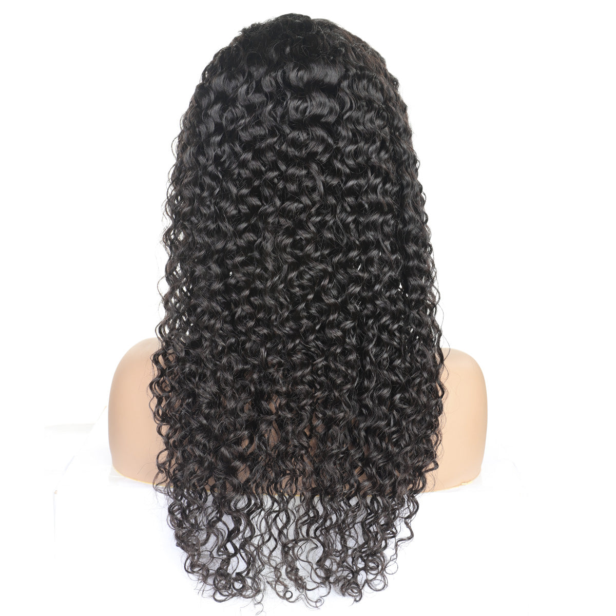 Jerry Curly Machine-Made Human Hair Wig