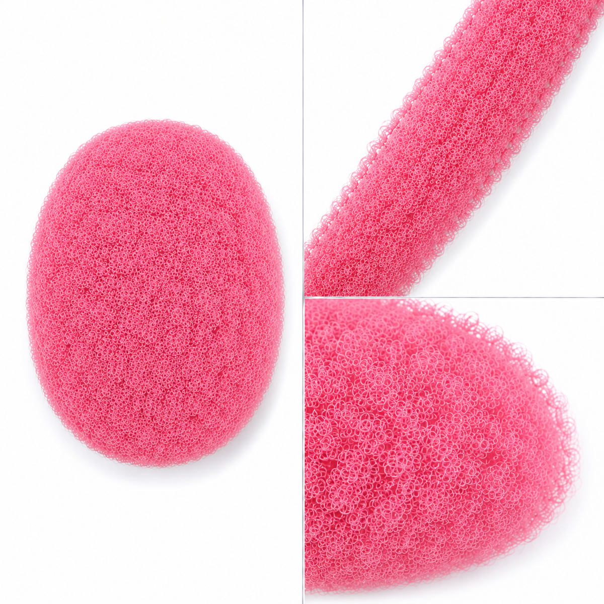 Pink Afro Kinky Bulk Human Hair 4A 4B 4C for Locs & Braids