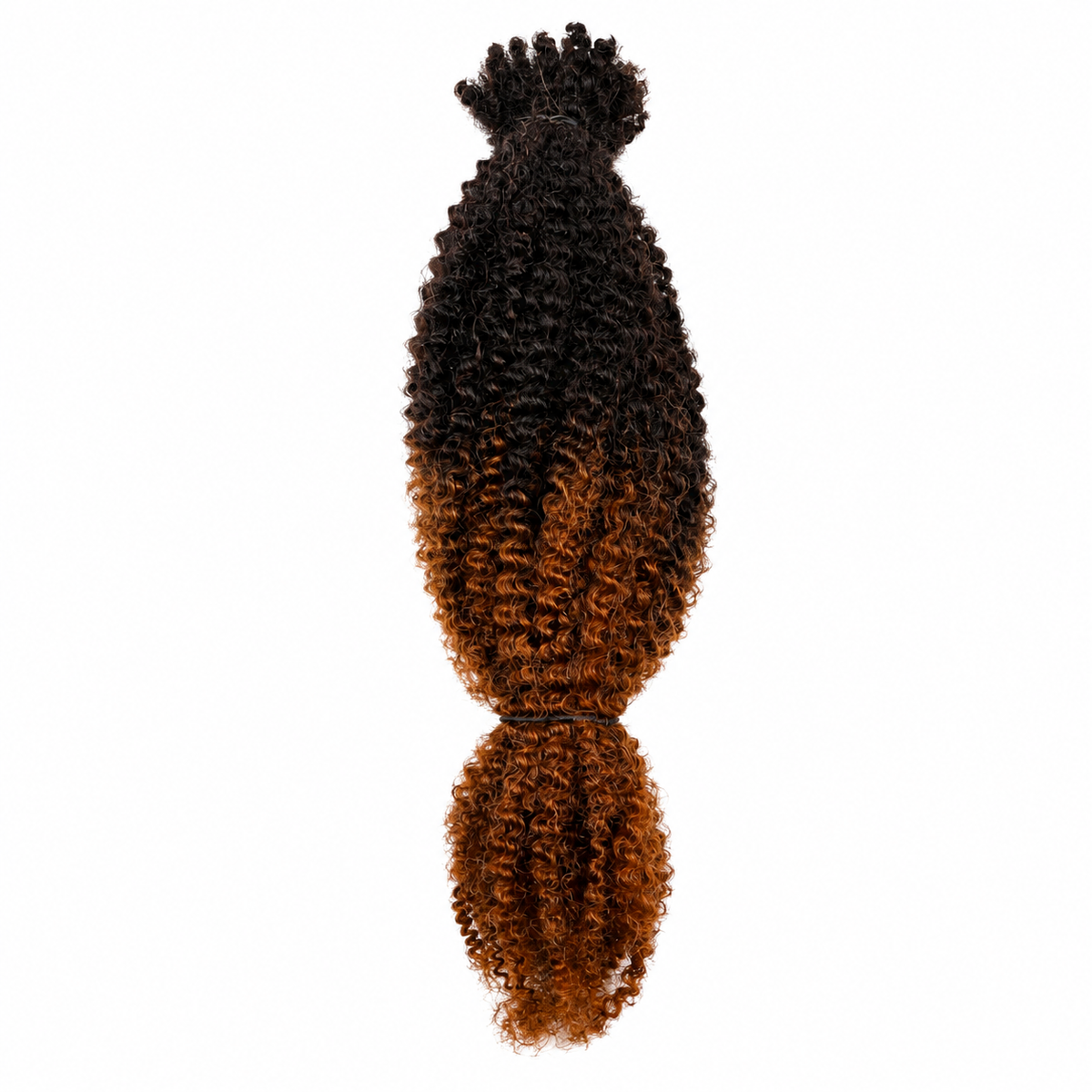 1B/30 Spring Twist bulk human hair for twists and braids