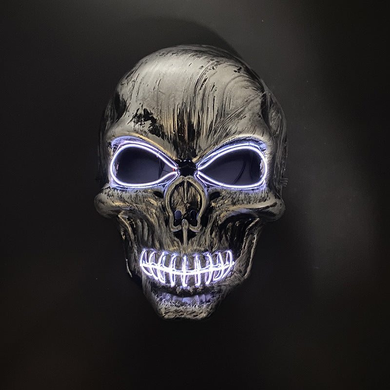 stitched mouth LED mask for Halloween costumes