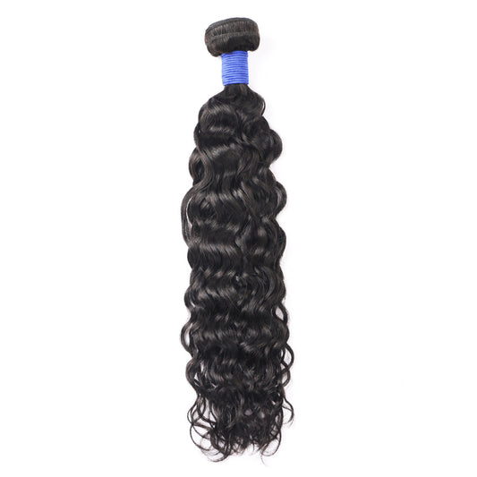 Water wave human hair bundles and hair weft by CAVORA